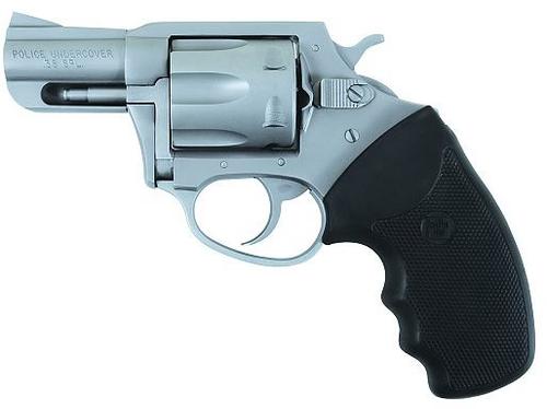 Charter Arms Undercover Revolver 73840, 38 Special, 2.2", Rubber Grip, Stainless Finish, 6 Rd