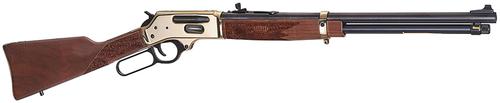 Henry Side Gate Lever Action Rifle H024360BH, 360 Buckhammer, 20", Brass Receiver, Walnut Stock, 5 Rds