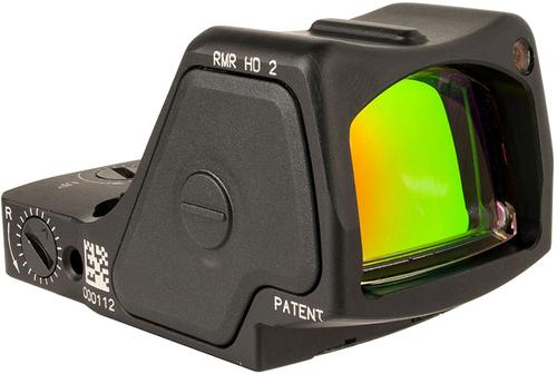 Trijicon RMR HD AS LED Reflex Sight RMHD2-C-3200002, 1x, Adjustable Red Dot, 3.25 MOA, Black