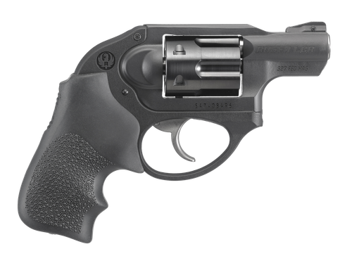 Ruger LCR-327 Revolver 5452, 327 Federal Magnum, 1.875", Hogue Tamer Grip, Black Finish, 6 Rd