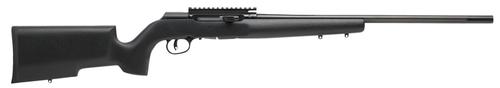 Savage A22 Pro Varmint Rimfire Rifle 47217, 22 LR, 22", Bolt Action, Black Wood Stock, Satin Blued Finish, 10 Rds