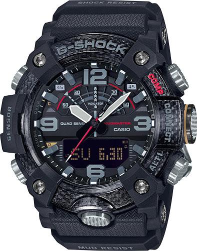 Casio G-Shock Mudmaster Master of G Watch, Matte Black w/Black Accents, Black Band (GGB100-1A)