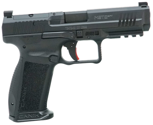 Canik Mete SFT Full Size Pistol HG6595N, 9mm, 4.46", Black Polymer Grips, Optic Ready, Ambidextrous, 20 Rds