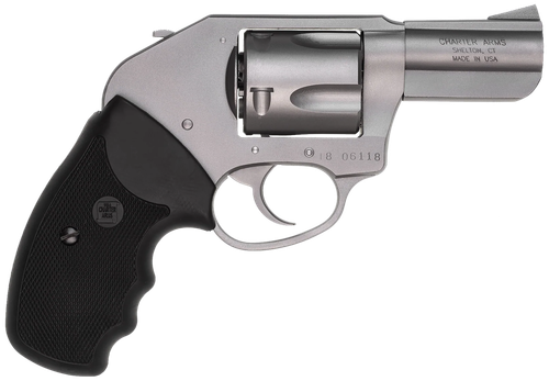 Charter Bulldog On Duty Revolver 74410, 44 Special, 2.5 in, Full Grip, Stainless Finish, 5 Rd
