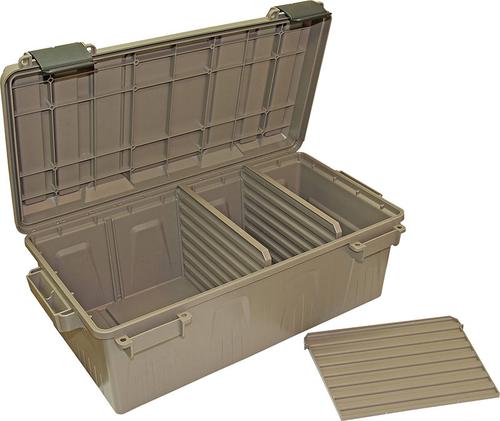 MTM ACDC30 Ammo Crate, 21" x 11.2" x 7.5", High Impact Polypropylene, Water Resistant, Beige (ACDC30)