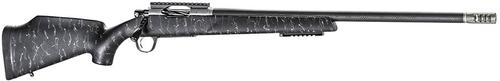 Christensen Arms Traverse Rifle 8011001800, 300 RUM, 26", Black/Gray Carbon Fiber Stock, Stainless Finish