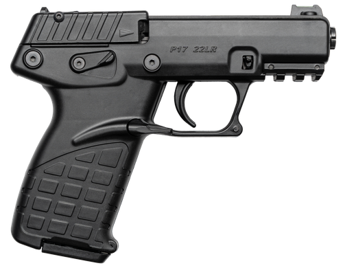 Kel-Tec P17 Pistol P17BLK, 22 LR, 3.93", Zytel Grip, Black Finish, 16 Rds