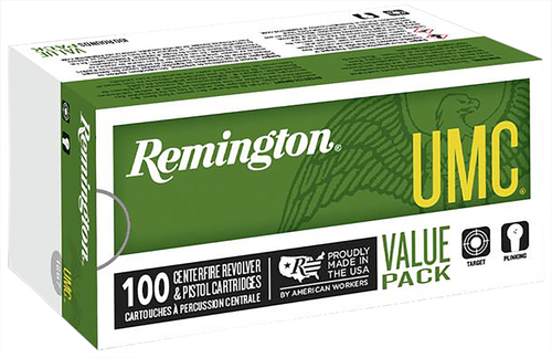 Remington UMC Handgun Ammunition Value Pack L40SW3B, 40 S&W, Metal Case (MC), 180 GR, 985 fps, 100 Rd/b