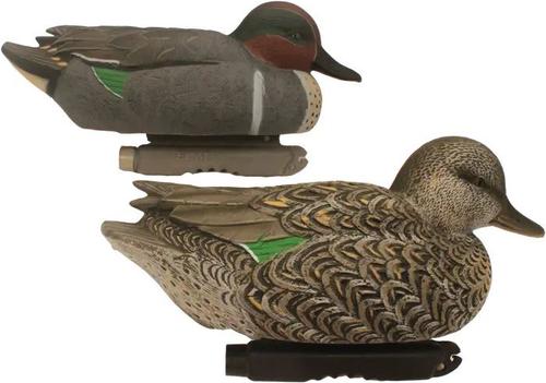 ECM Legacy Green Wing Teal Decoy 6 Pack TSP-1003, 4 Drakes/2 Hens