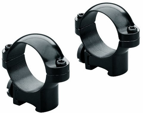 Leupold 22 Rimfire No Tap Rings 49949, Low, 1", Gloss