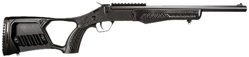 Rossi Survival Stow & Go Bag Break Open Rifle SSPS45BKIT, 45 Colt, 16", Thumbhole w/Shell Holder Stock, 1rd Rds