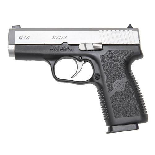 Kahr CW9 Pistol CW90G93N, 9mm, 3.6in, Black Polymer Grips, 7 Rds