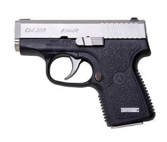 Kahr CW380 Pistol CW3833, 380 ACP, 2.58in, Textured Polymer Grips, 6 Rds