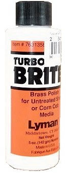Lyman 7631358 Turbo Brite Brass Polish 4 oz