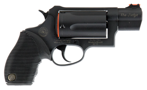 Taurus Judge Public Defender Revolver 2441031TC, 410 GA/45 Colt (LC), 2.5", Ribber Grip, Matte Black Oxide, 5 Rd