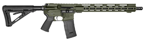 Diamondback DB15 Carbon Series Rifle DB171BB102, 300 AAC Blackout, 16", Magpul MOE Stock, OD Green Finish, 30 Rds