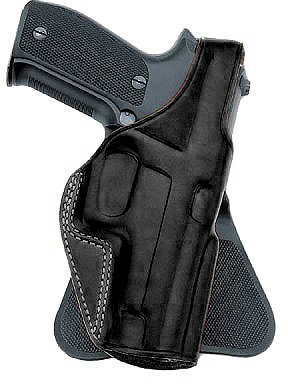 Galco Prof Law Enforcement Paddle Holster For Sig P220/P226, Black, Model PLE248B