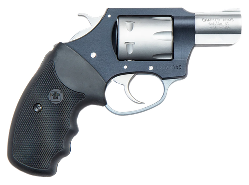 Charter Arms Pathfinder Lite Single Action Revolver 52370, 22 Win Mag Rimfire (WMR), 2", Black Rubber Grips, Black Finish, 6 Rds