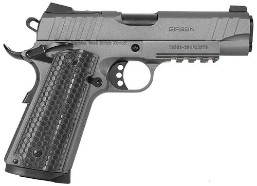 EAA MC1911 C Influencer Optic Ready Pistol 391145, 10mm Auto, 4.40in, Gray Polymer Grips, Tungsten Gray Cerakote Finish, 9 Rds