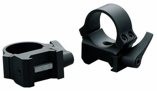 Leupold Quick Release Weaver Style Rings 49863, 30mm, Medium, 30mm, Matte Black