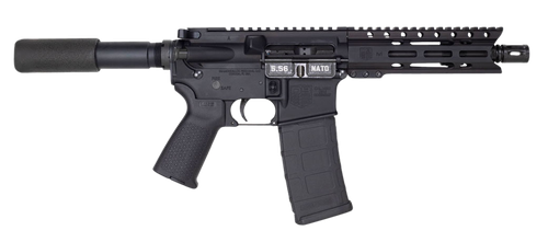 Diamondback Carbon DB15 Pistol DB1912K001, 5.56 NATO, 7in, No Stock, MOE Grips, Black Finish, 30 Rds