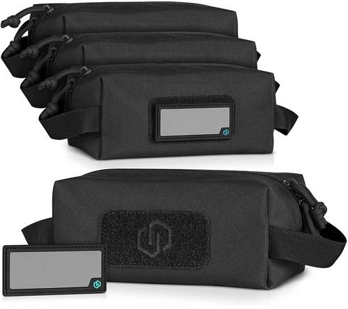 Savior Equipment Loose Sac, Soft Ammo Carrier, 4 Pack, Black (SP-AMST-4P-BK)