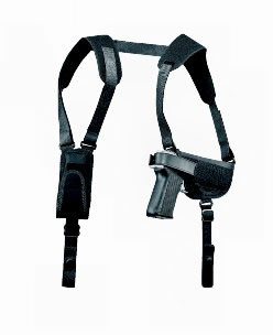 Uncle Mikes Horizontal Shoulder Holster System Fits up to 48" Chest (77160)