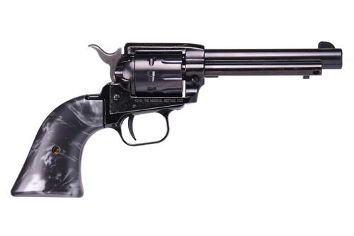 Heritage Rough Rider Small Bore Revolver RR22999B4BP, 22LR, 4.75in, Black Pearl Grips, 9 Rds
