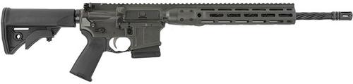 LWRC Individual Carbine Direct Impingement Rifle ICDIR5PG16ML, 5.56mm NATO, 16.1", LWRC Compact Stock, M-Lok, Grey Finish