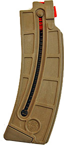 Smith & Wesson MP 15-22 22 Long Rifle 25 Round Flat Dark Earth Magazine (19929)