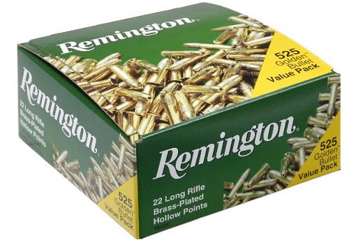 Remington Rimfire Ammunition 1622C, 22 Long Rifle, Plated Hollow Point (HP), 36 GR, 1280 fps, Value Pack, 525 Rd/Bx