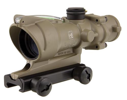 Trijicon ACOG Optics Rifle Scope TA31C100380, 4x, 32mm Obj, Illuminated Green Crosshair