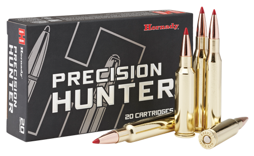 Hornady Precision Hunter Rifle Ammunition 82208, 300 WSM, ELD-X, 200 GR, 20 Rd/Bx