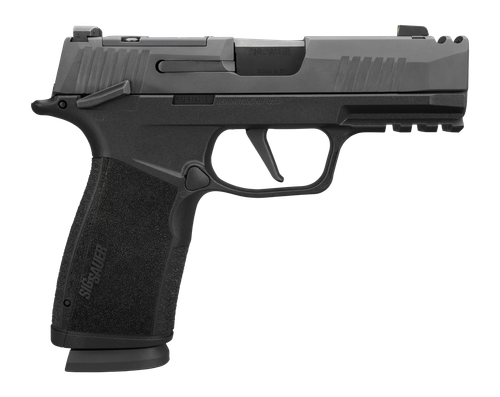 Sig Sauer P365 Macro Sub-Compact Semi-Auto Pistol 365XCA9COMPMS, 9mm, 3.1 in, Black Finish, Manual Safety, Optic Ready, 17 Rds