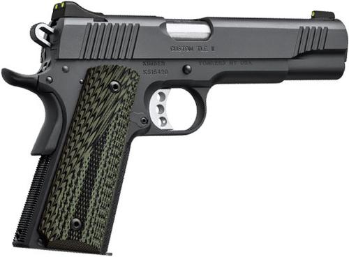 Kimber 3200347 Custom TLE II Pistol - 10MM, 5 in Barrel, Matte Black Oxide Frame/Slide
