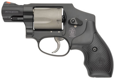 Smith & Wesson 340 Airlite Revolver 103061, 357 Magnum, 1 7/8 in, Synthetic Grip, Matte Black Finish, 5 Rd, Fixed Sights