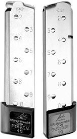 Chip McCmormick Colt 1911 45 Automatic Colt Pistol (ACP) 10 Round Stainless Magazine (15150)