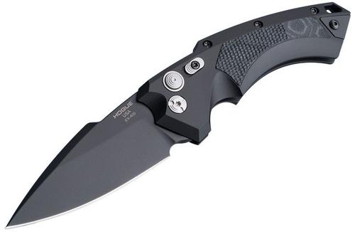Hogue EX-A05 Automatic Folding Knive w/Spear Point Blade, Matte Black (34539)