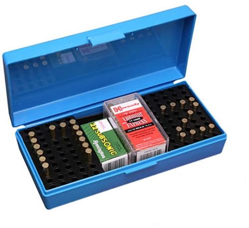 MTM SB20020 200 Round 22 Long Rifle Blue Ammo Box