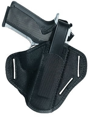 Uncle Mikes Belt Holster Fits: 3.25"-3.75" Barrel Medium/Large Autos (8616)