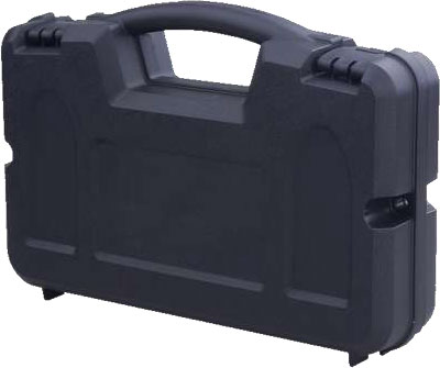 Focus on Tools Plastic Molded Single Pistol Case (10200)