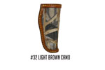 A&M Leatherwork Handmade Case Hunter Knife Sheath, Light Brown, Camo (AMLW32CALB)