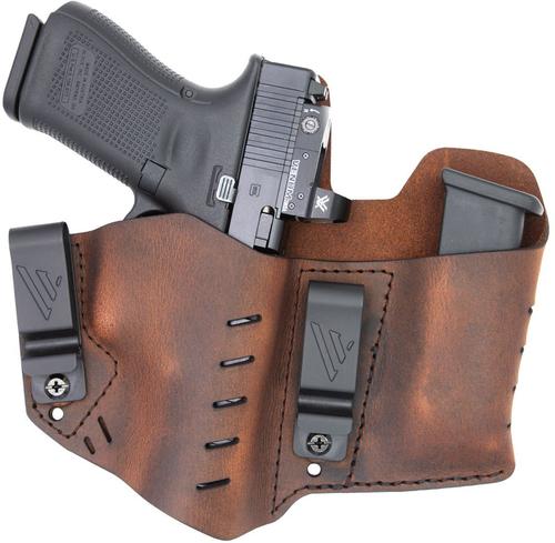 Versacarry Element IWB Holster w/Mag Pouch, Brown, Size 3 (32113)
