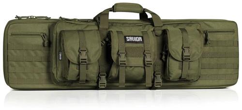 Savior Equipment American Classic Double Rifle Case, 36", OD Green (RB-3612DG-V1-OG)