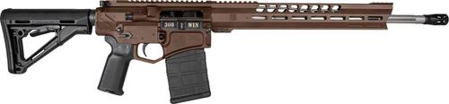 Diamondback DB10 Semi-Auto Rifle DB1032C071, 308 Win, 18", Adjustable Magpul CTR Stock, Midnight Bronze, Diamondback Black-Gold Lower, 20 Rds