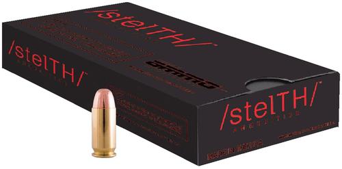 Ammo Incorporated STELTH Pistol Ammunition 45230TMC, 45 Automatic Colt Pistol ACP, 230 GR, 757 fps, 50 Rd/Bx