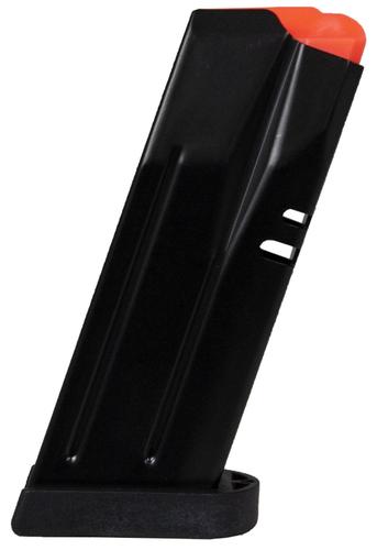 CZ-USA 9mm Luger Ambidextrous Magazine for CZ P-10S, 12 Rounds, Black (11460)