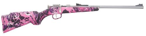 Henry Repeating Mini Bolt Rifle H005RMG, 22LR, 16.25", Synthetic Muddy Girl Stock, 1 Rd