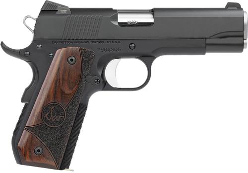 Dan Wesson Guardian Semi Auto Pistol 01838, 38 Super, 4.25", Wood Grips, Black Finish, 9 Rds