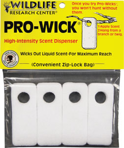 Wildlife Research Pro Wick 4-Pack Scent Dispenser 370